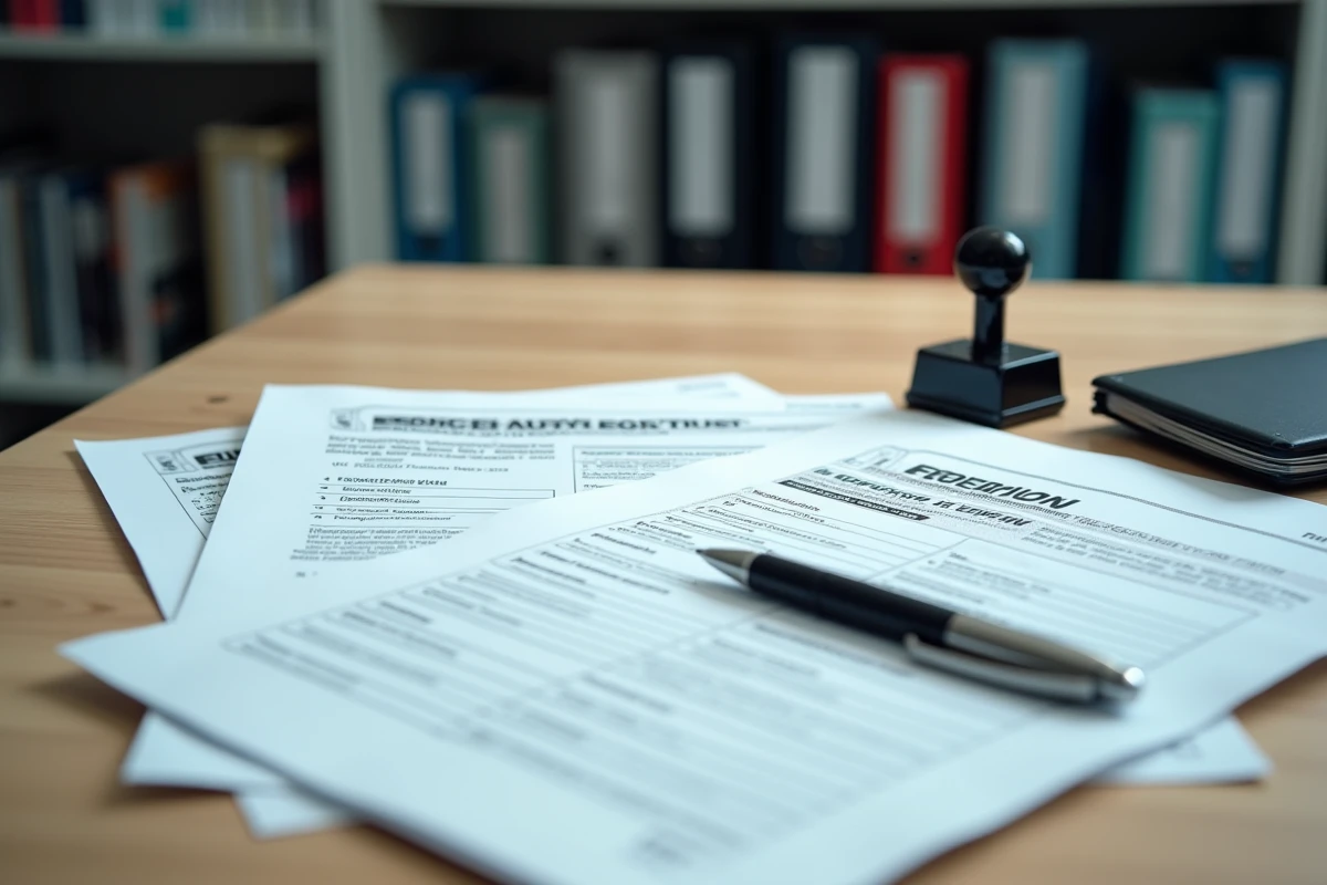 Documents officiels de sanctions disciplinaires du District de Haute-Saône posés sur un bureau